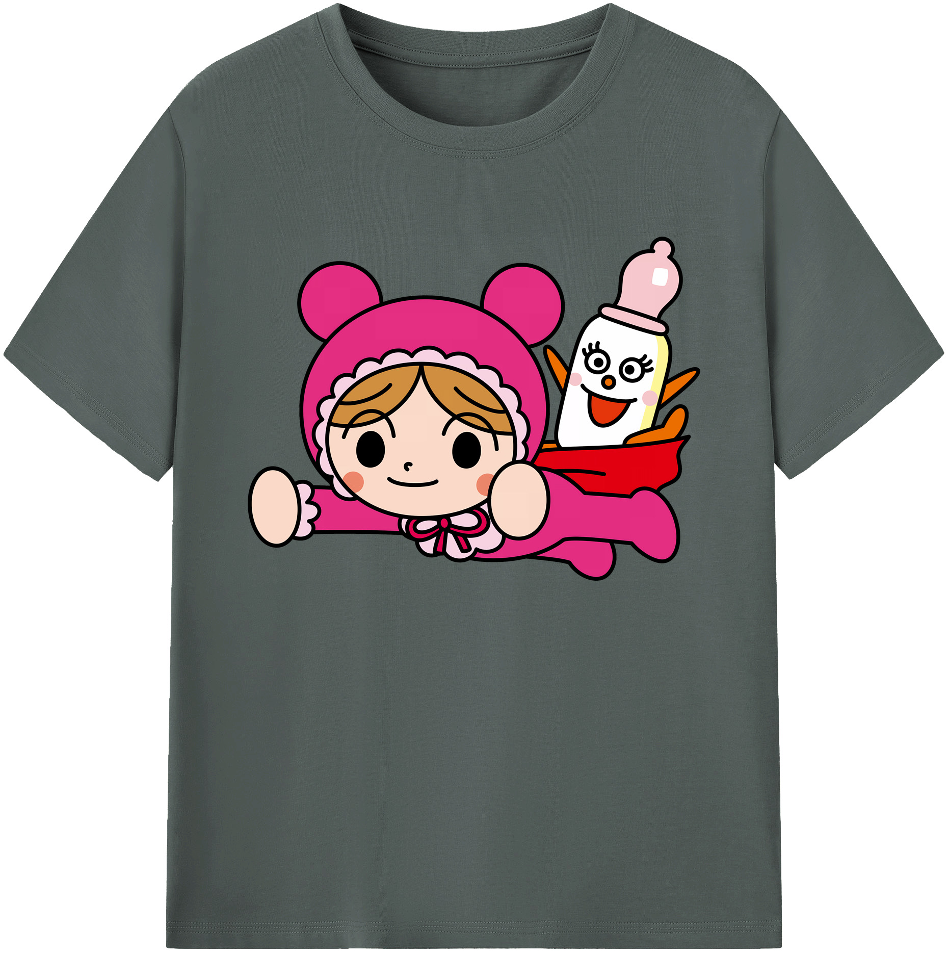 （画像用） アンパンマン Anpanman 綿100％ メンズ半袖Tシャツ｜肌触りやわらか＆通気性